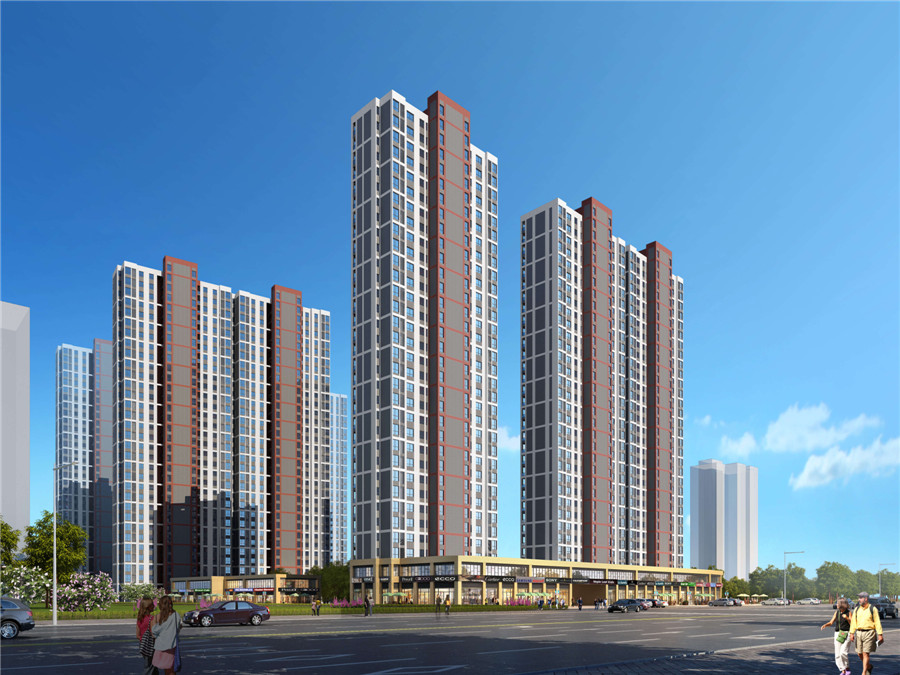 武漢合融清華園一期、二期130000m2保溫工程